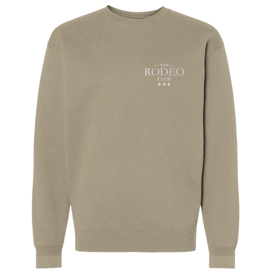 Club Crewneck Sandstone