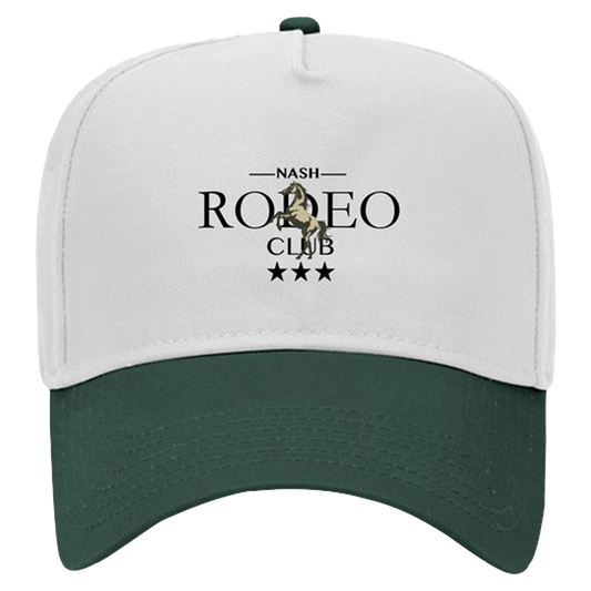 Club Hat White Green